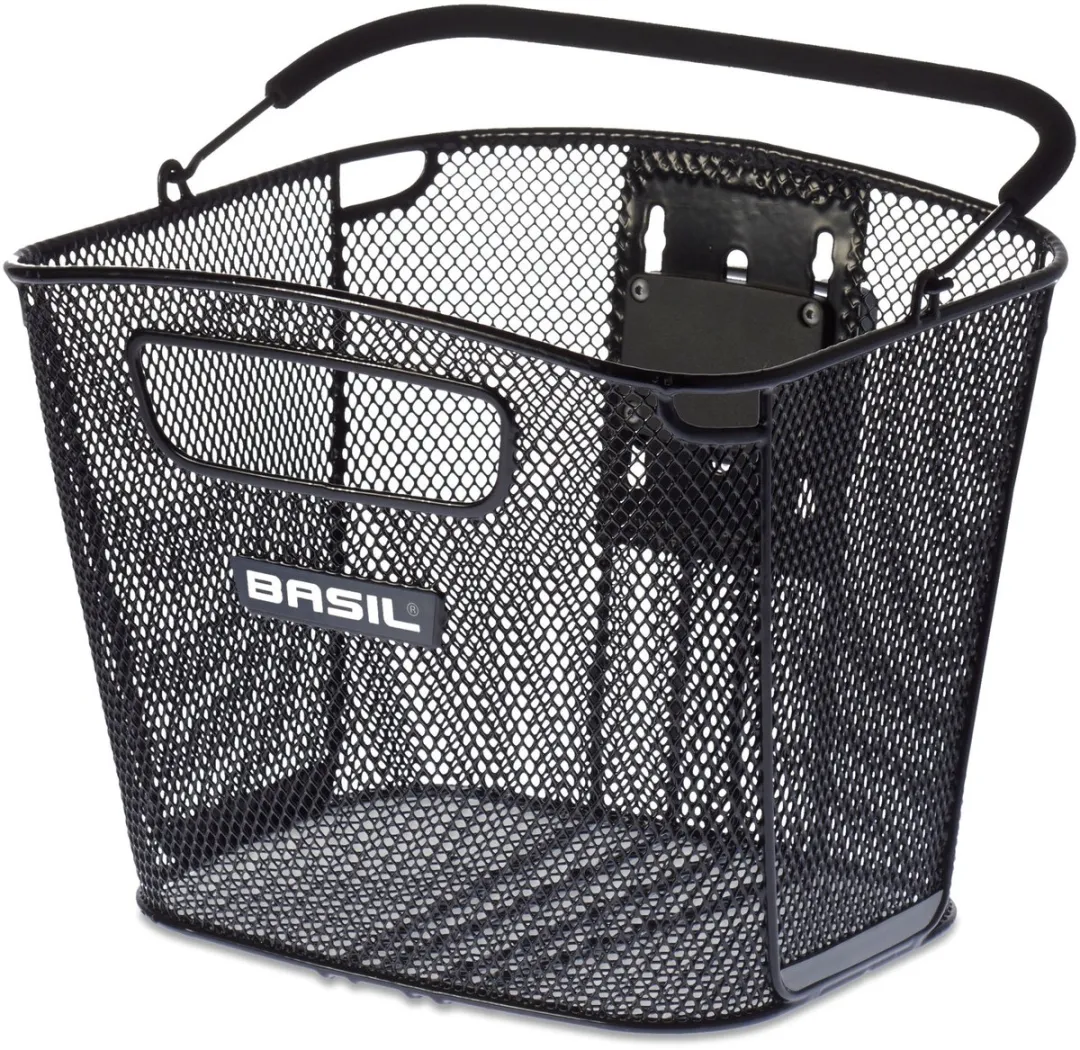 Basil Bold Front KF Fietsmand - 35L - Zwart