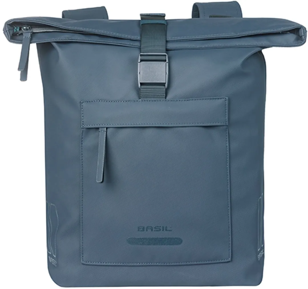 Basil Brooklyn Dubbele Fietstas 41L - Blauw