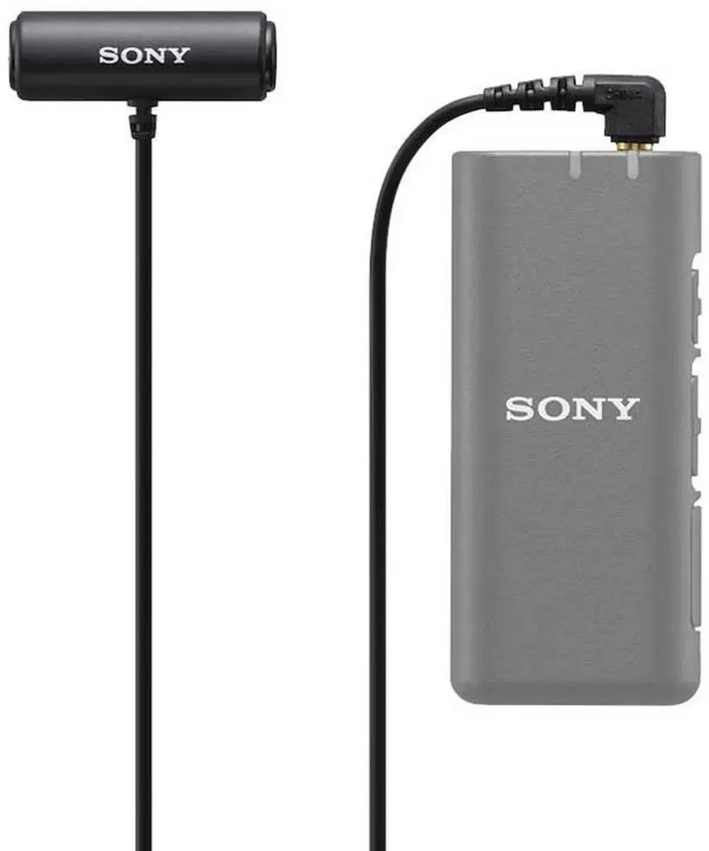 Sony ECM-LV1 Lavalier Microfoon - Zwart