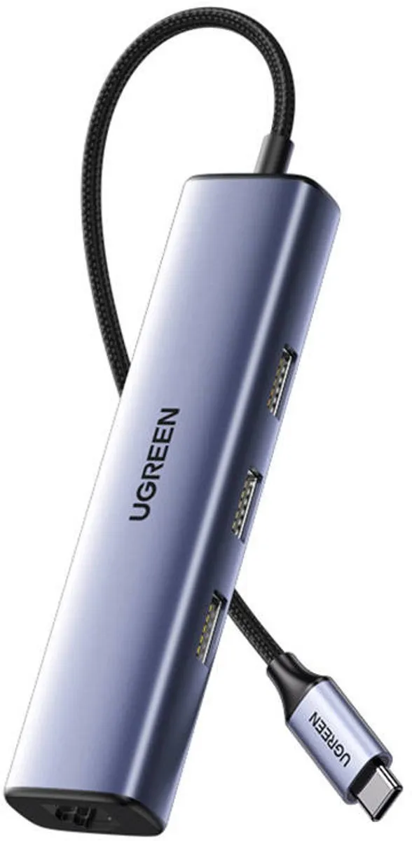 UGREEN USB-C Hub 3x USB 3.0 RJ45