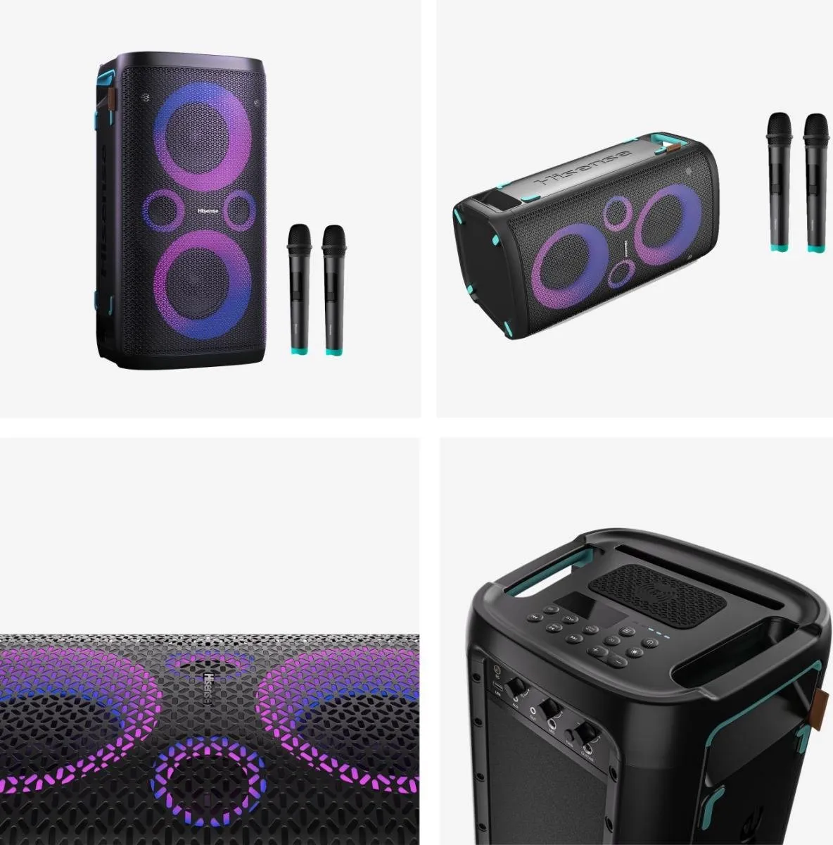 Hisense Party Storm 1 Feestluidspreker 300W - Zwart