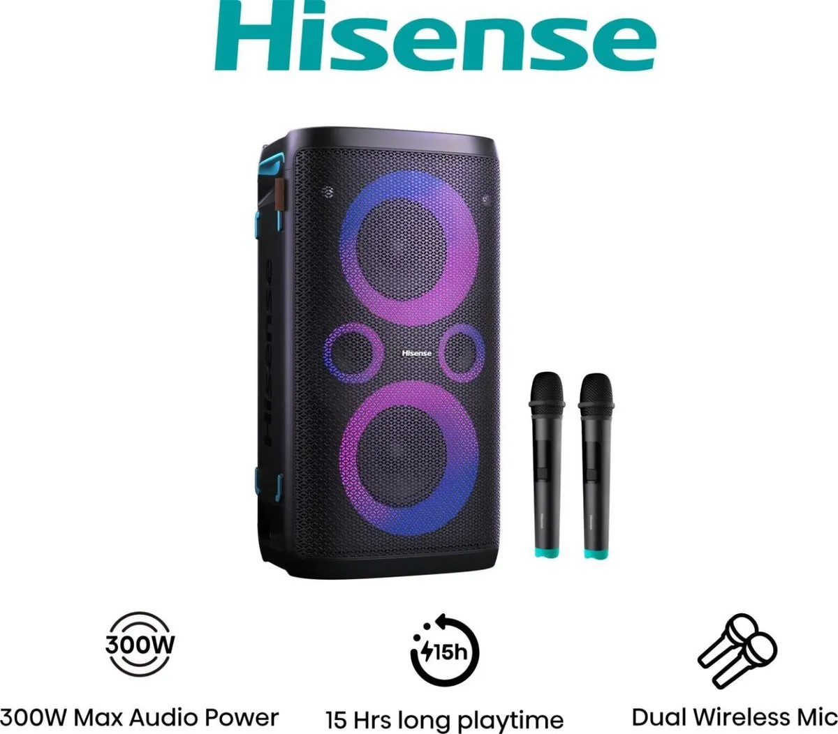 Hisense Party Storm 1 Feestluidspreker 300W