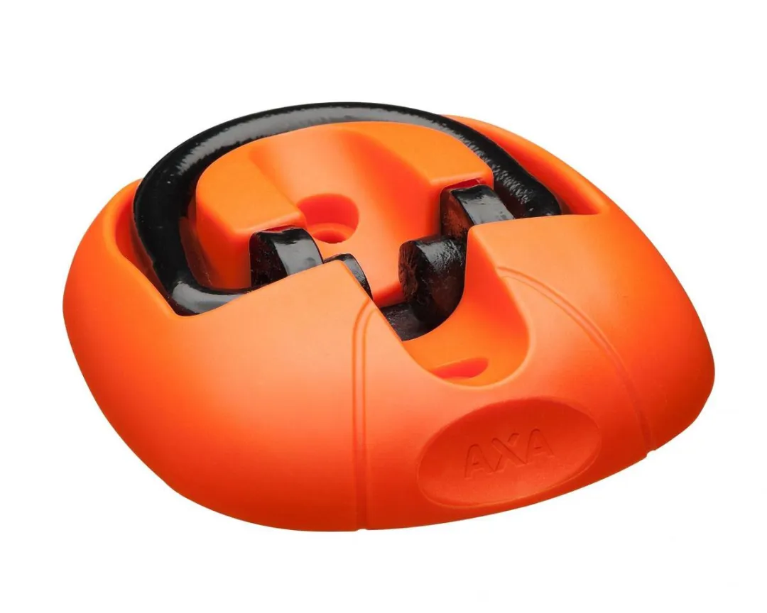 AXA Vloer-/Muuranker 14mm - Oranje/Zwart