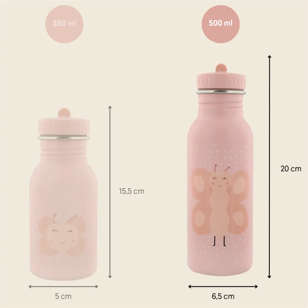 Trixie Mrs. Butterfly RVS Waterfles 500ml - Roze