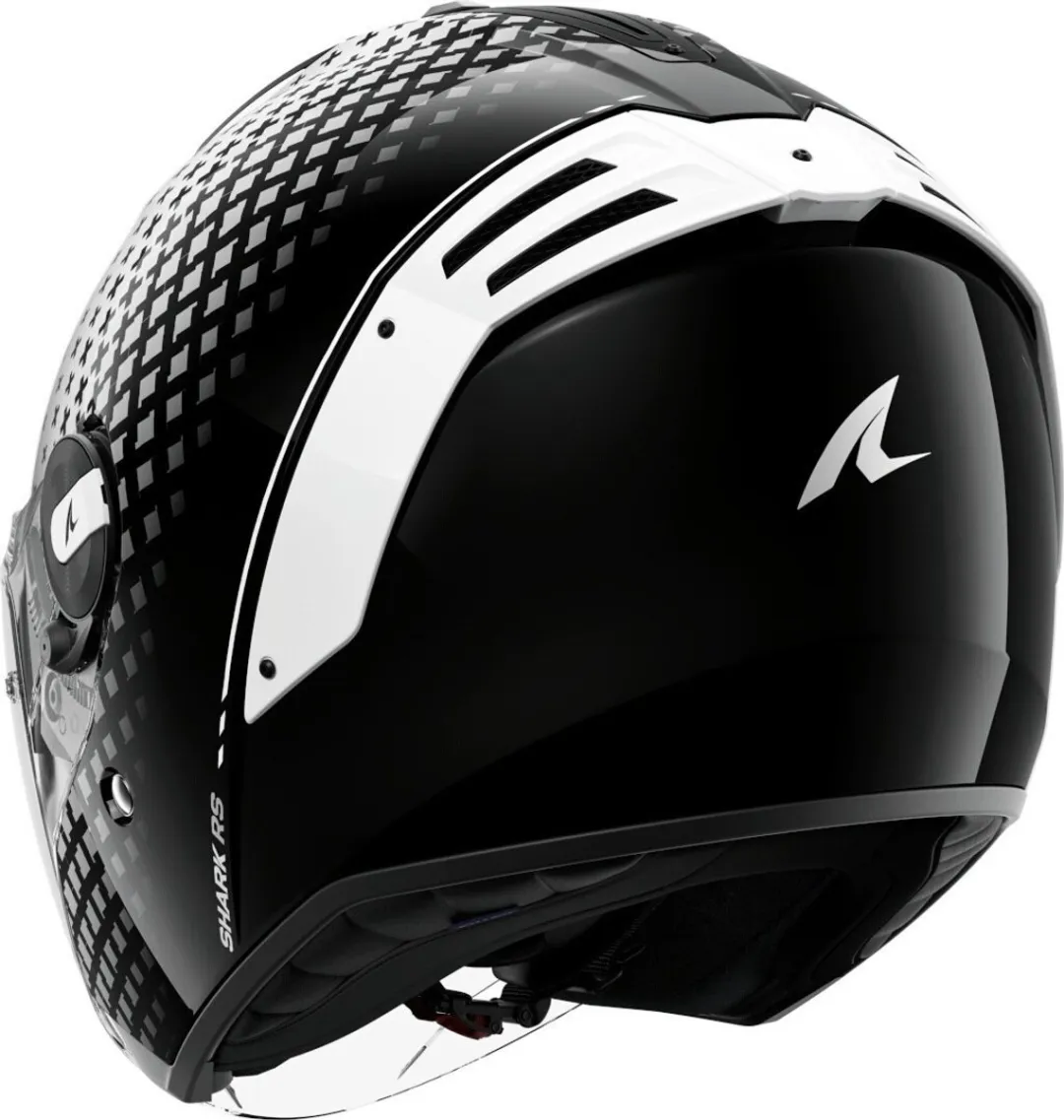 Shark RS Jet Stride Helm - Maat M - Zwart/Wit