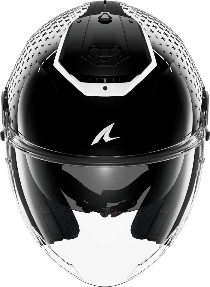 Shark RS Jet Stride Helm - Maat M - Zwart/Wit