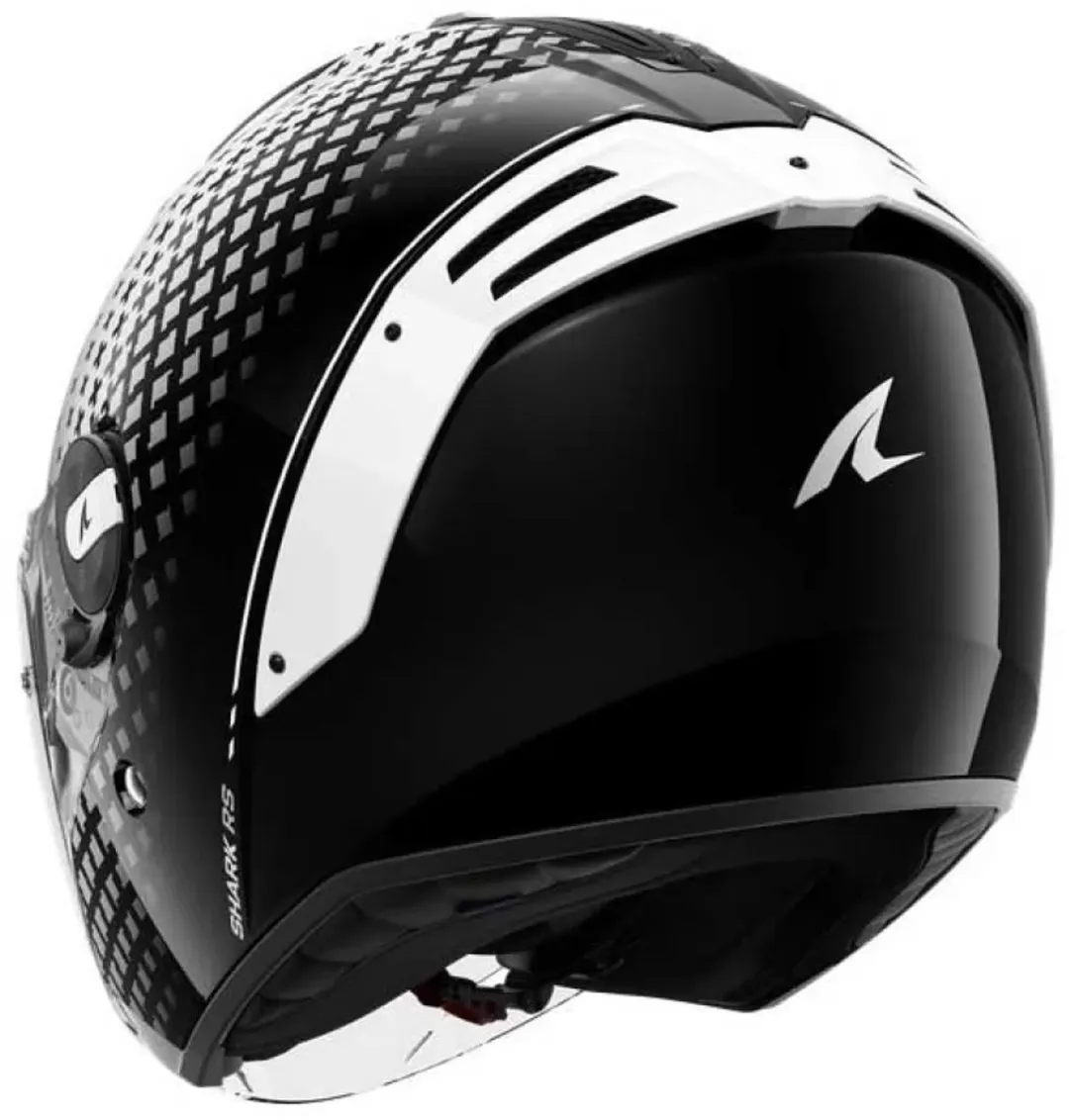 Shark RS Jet Stride Helm - Maat M - Zwart/Wit