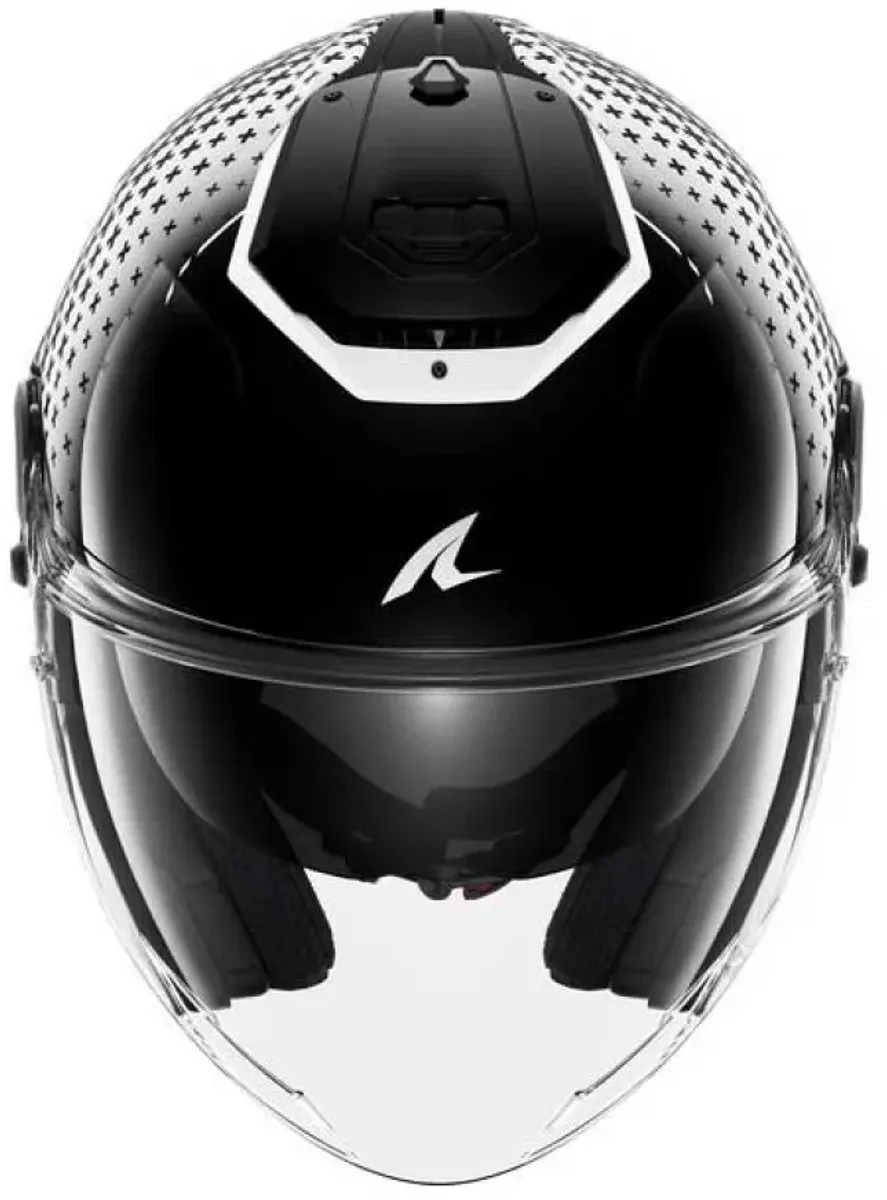 Shark RS Jet Stride Helm - Maat M - Zwart/Wit