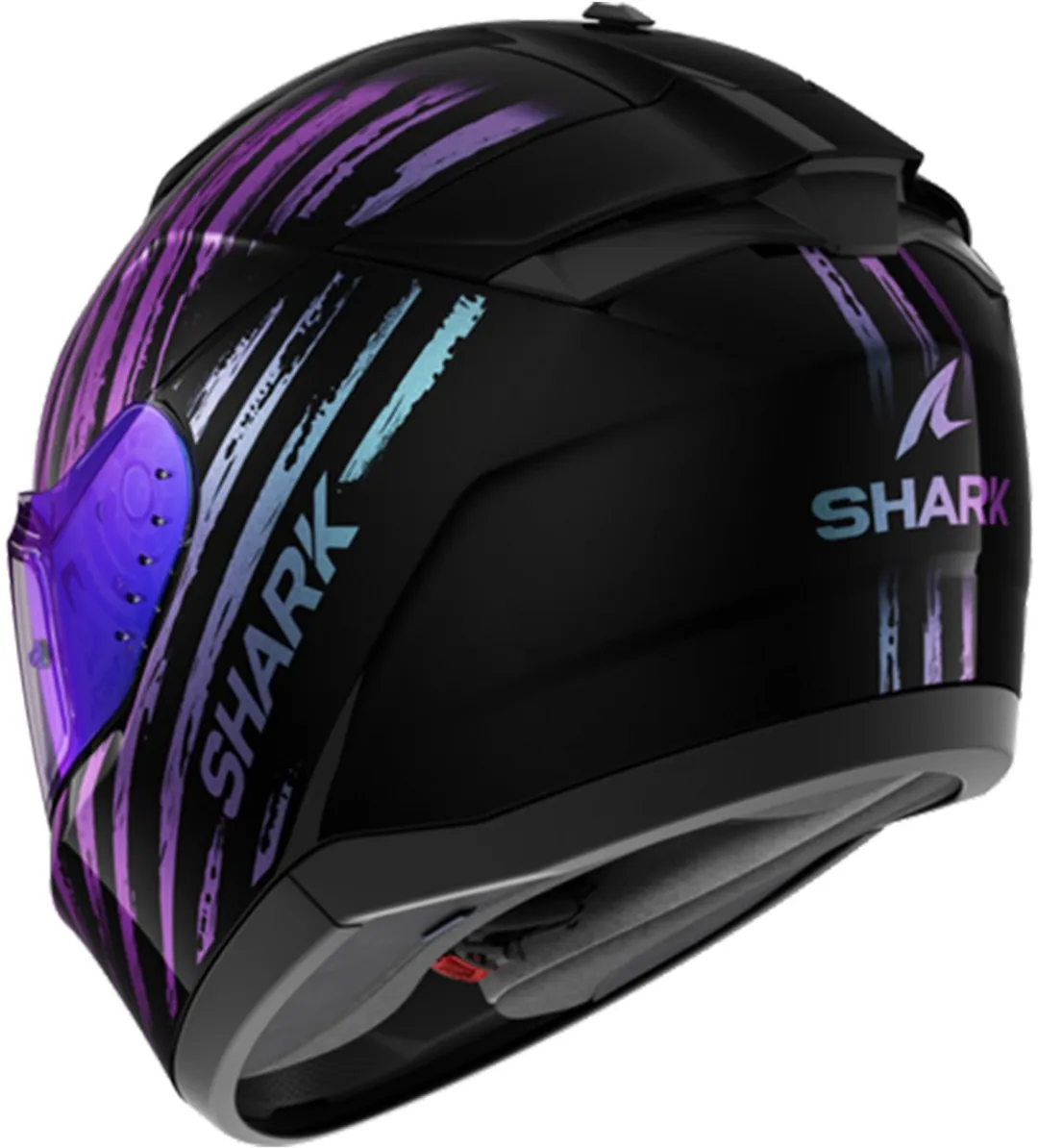 Shark Ridill 2 Assya KXK Integraalhelm - Maat M - Zwart Glitter