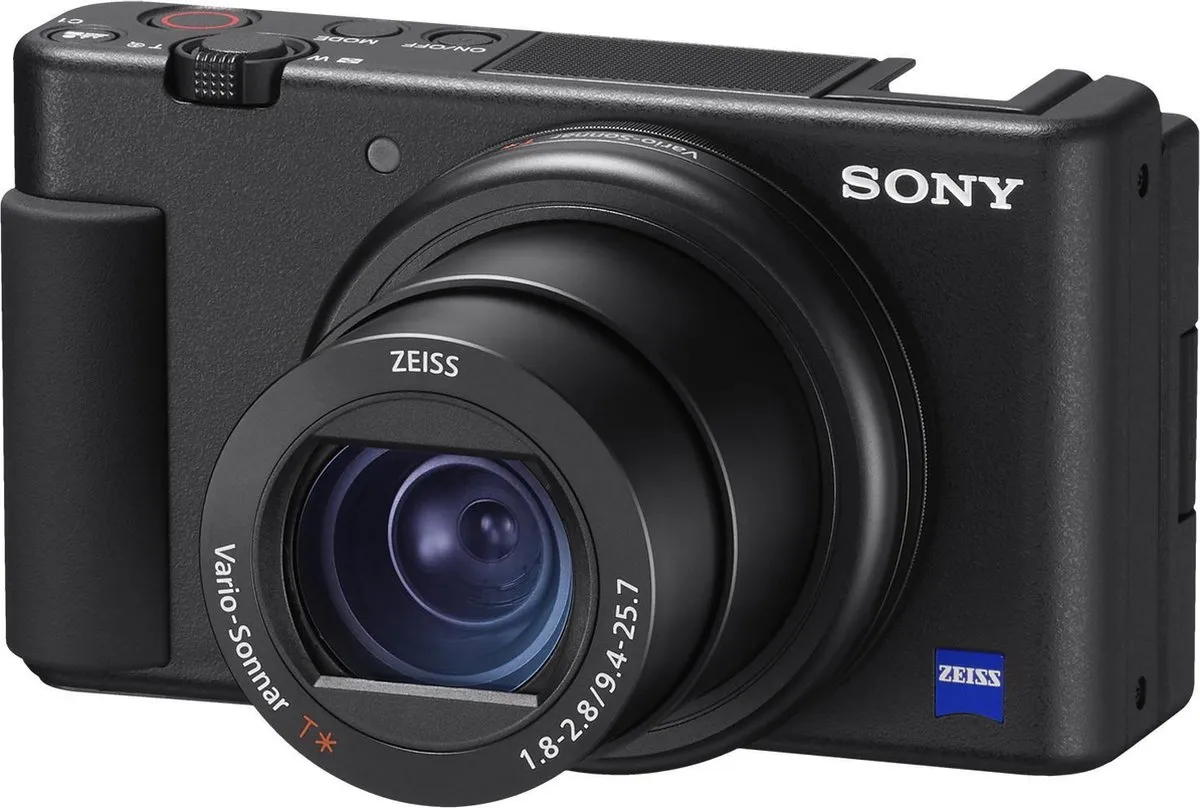 Sony ZV-1 Vlogcamera - 1 inch Sensor - Zwart