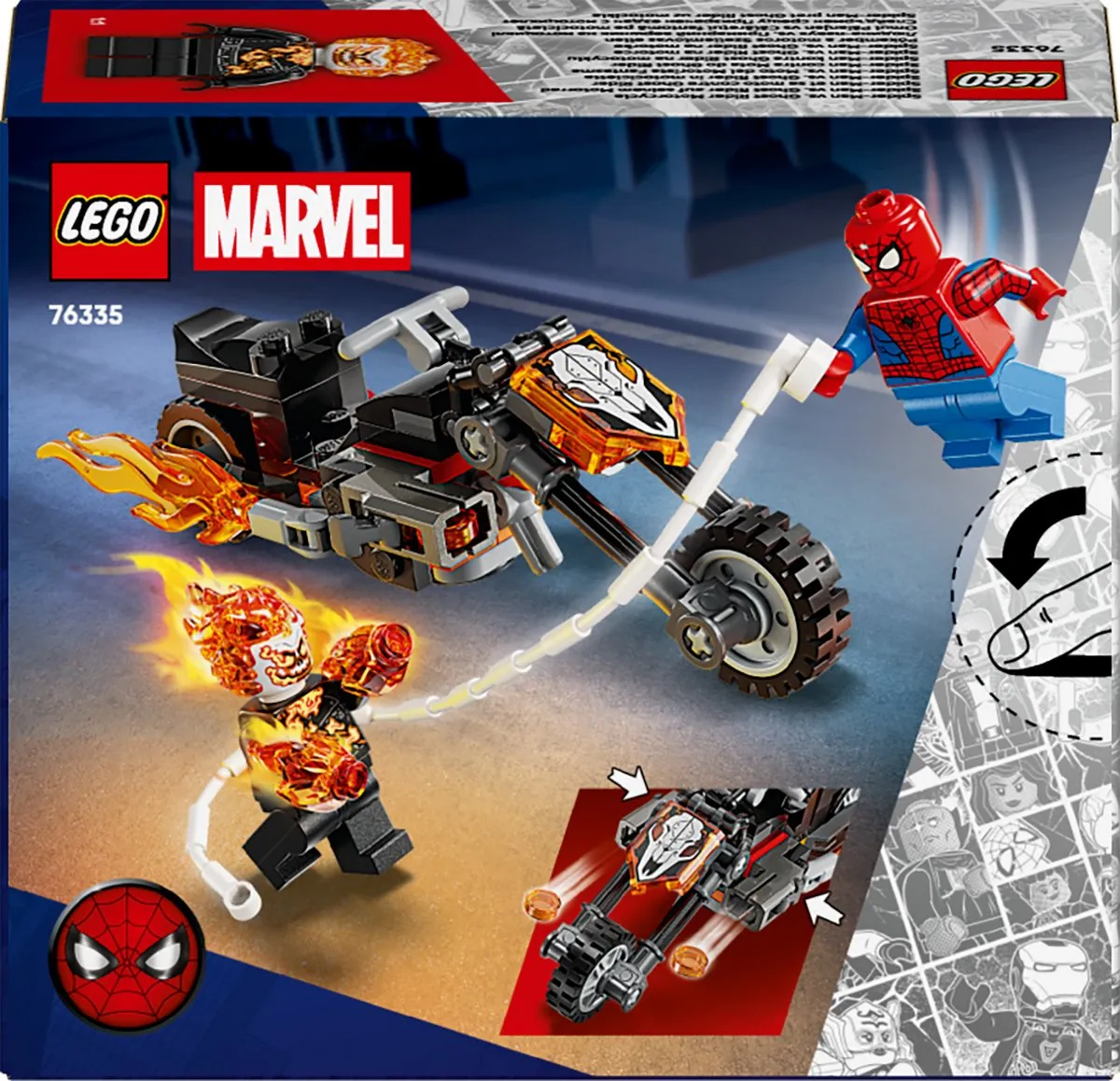 LEGO Marvel Spider-Man vs. Ghost Rider 76335 - 72 Onderdelen
