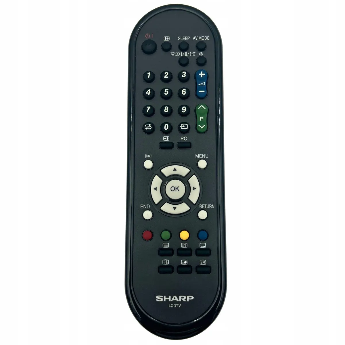 Sharp GA607WJSA Afstandsbediening - Zwart