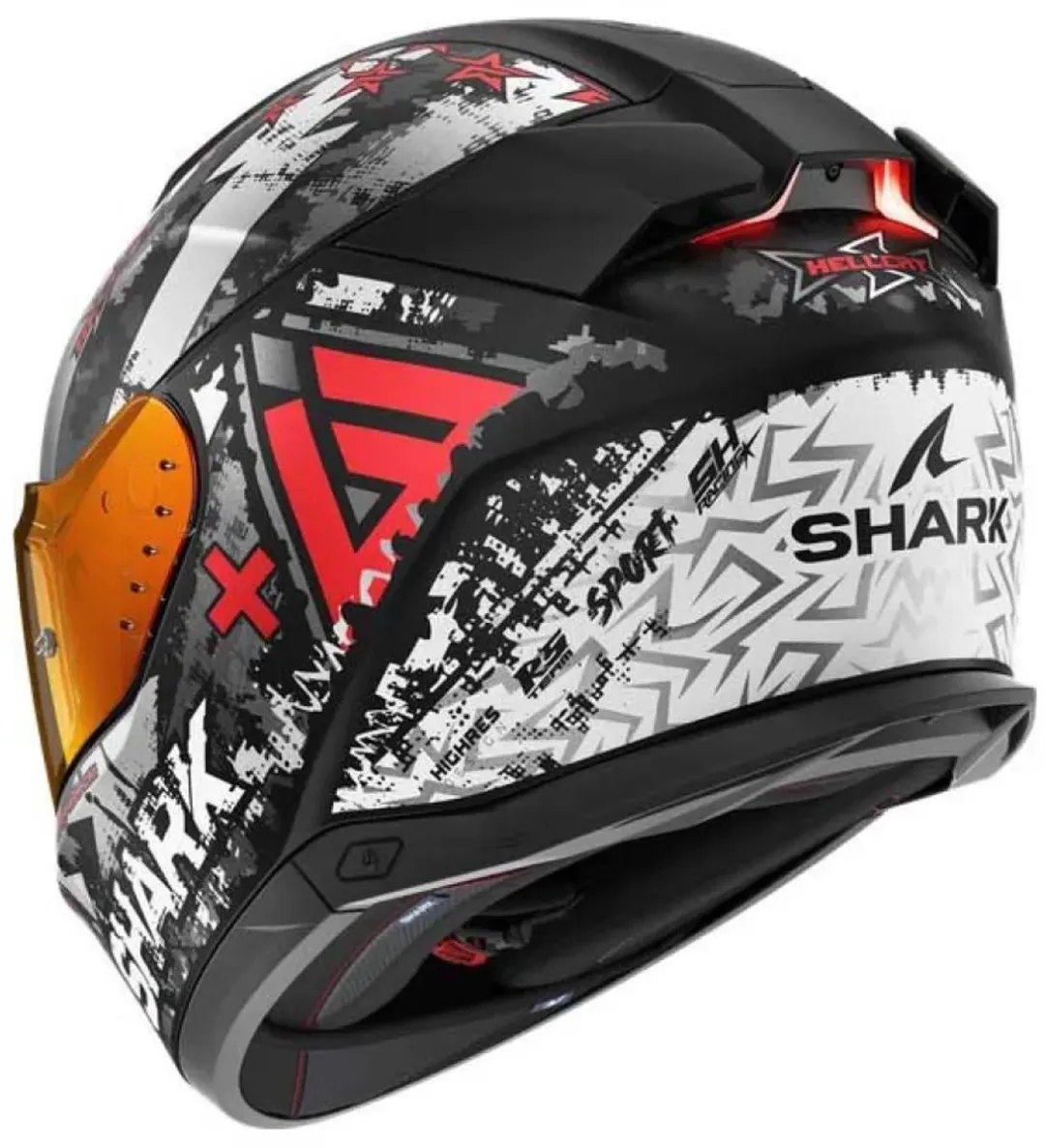 Shark SKWAL i3 Hellcat Integraalhelm - L - Mat Zwart