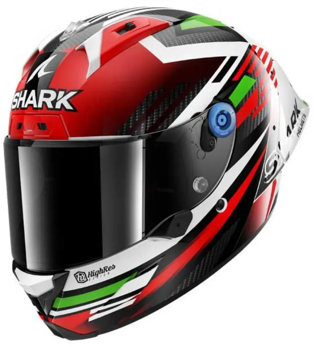Shark Aeron-GP FIM Racing #1 Firstlap Carbon Helm - L - Rood