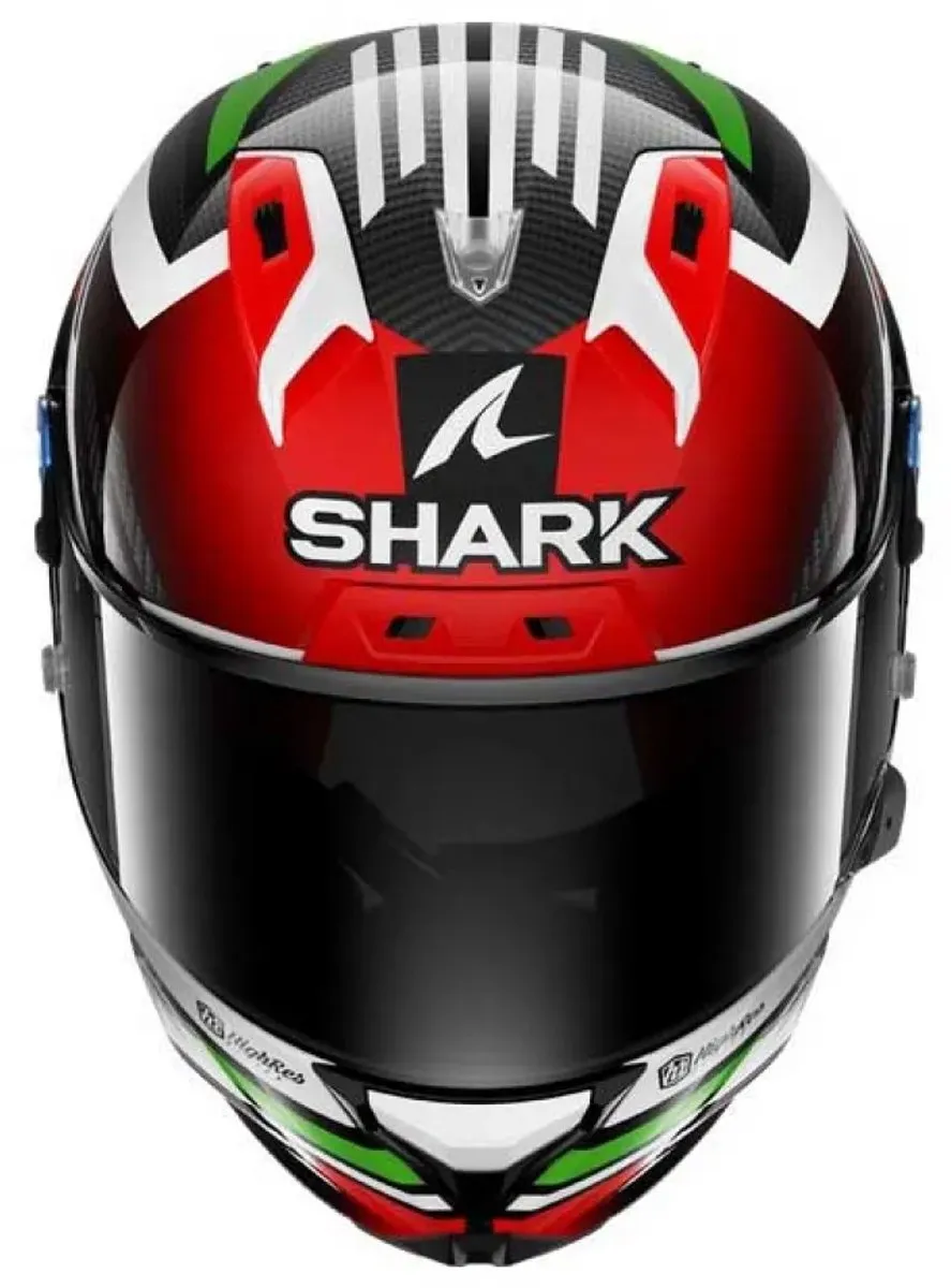 Shark Aeron-GP FIM Racing #1 Firstlap Carbon Helm - L - Rood