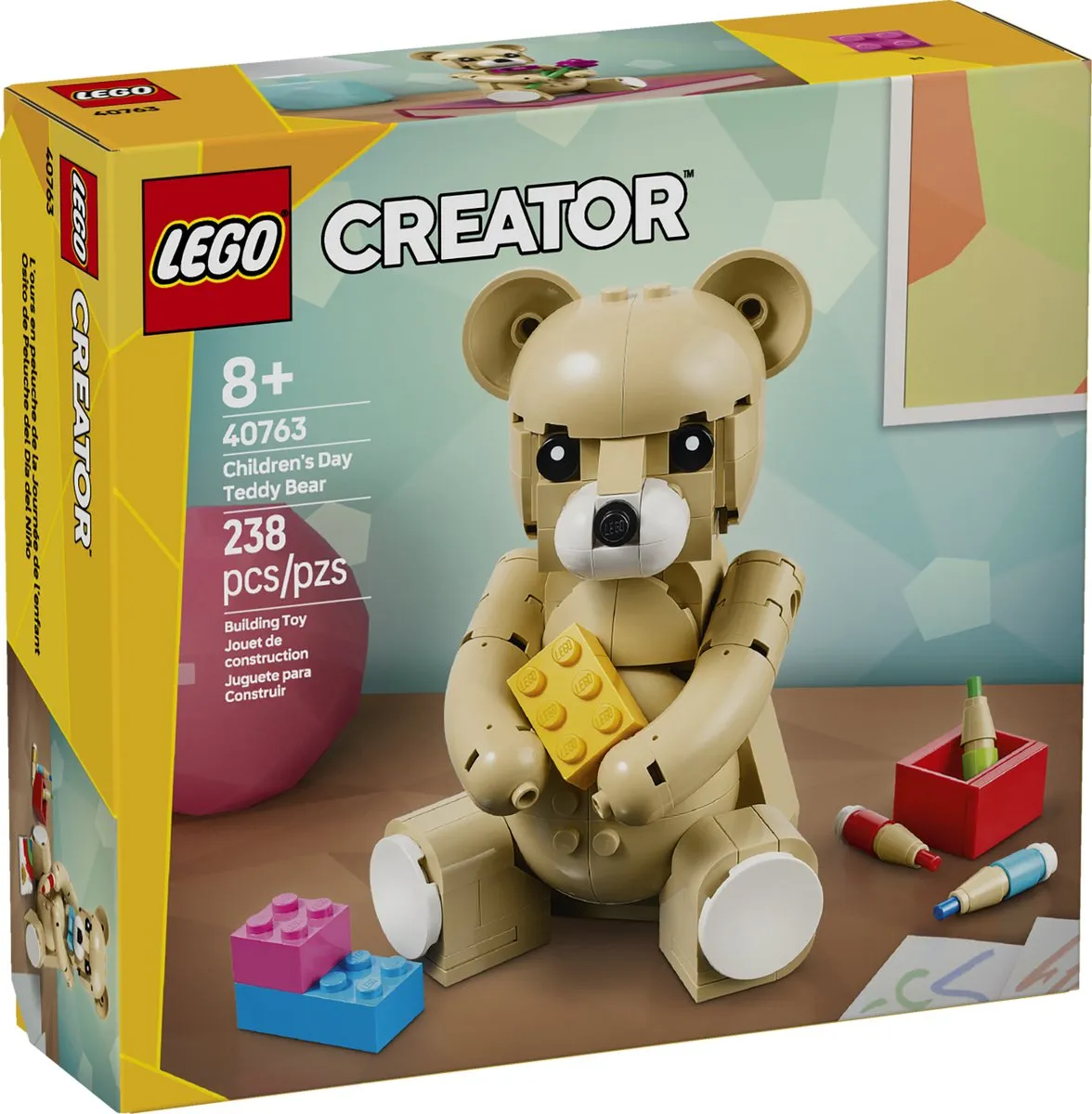 LEGO Creator Teddybeer 238 Stenen