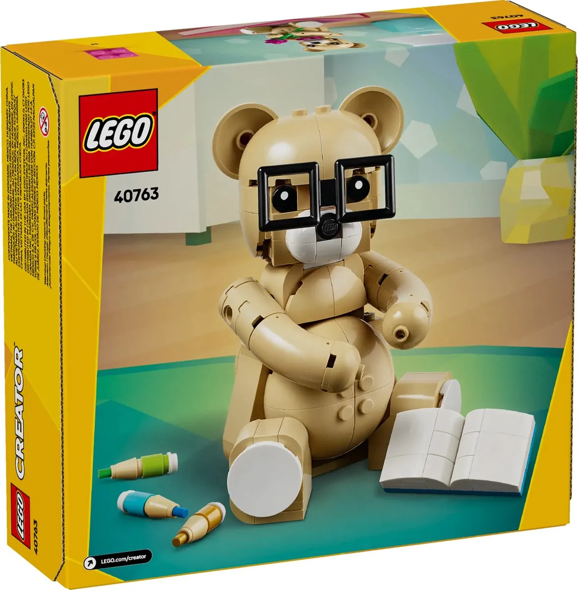 LEGO Creator Teddybeer 238 Stenen - Beige