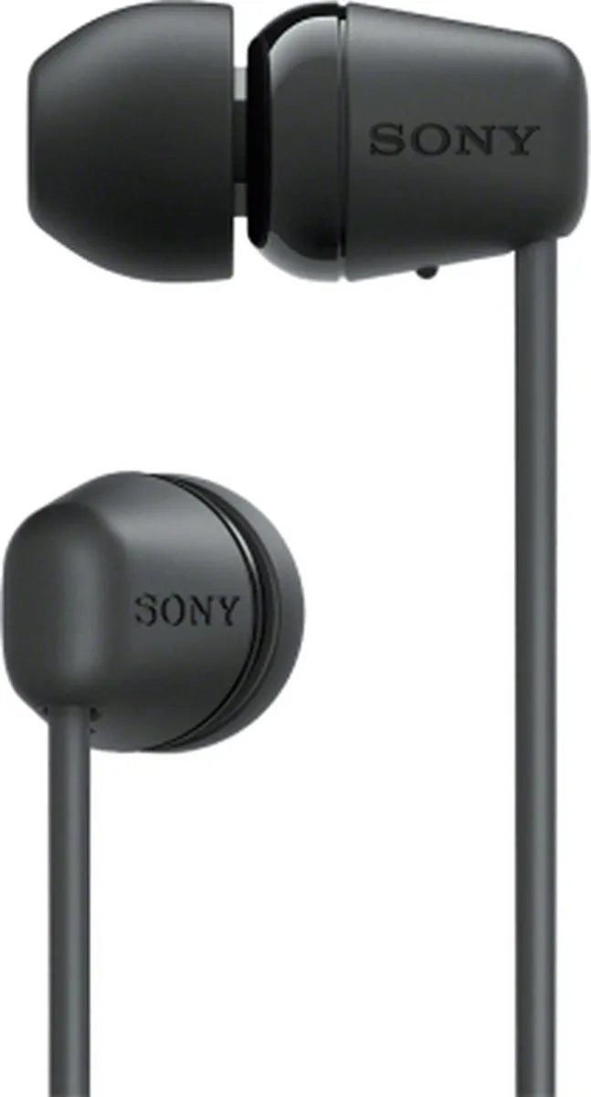 Sony WI-C100 Draadloze Oordopjes - Zwart - afbeelding 6 van 6