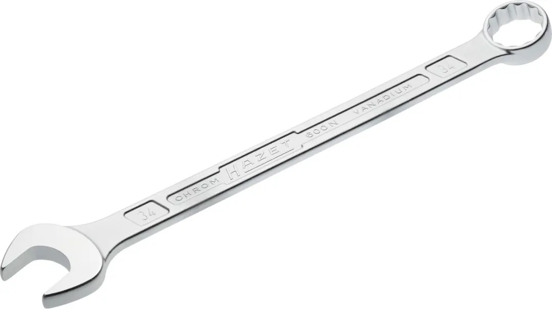 Hazet Steek-/Ringsleutel 34mm - Zilver