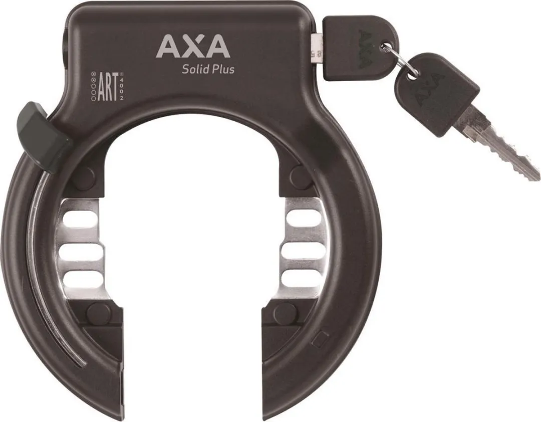 AXA Solid Plus Ringslot ART2 100cm - Insteekketting - Zwart