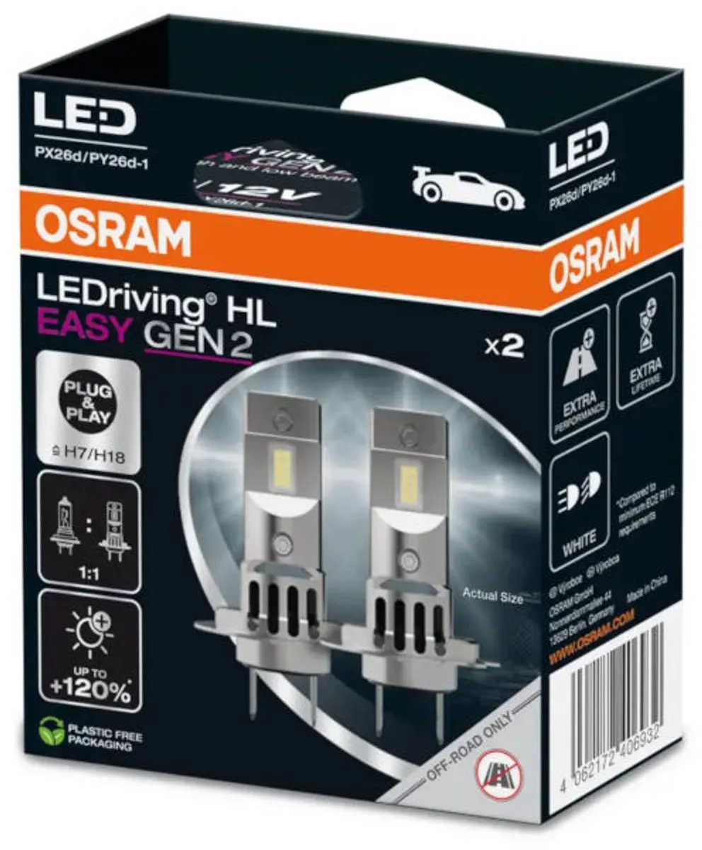 Osram LEDriving HL Easy Gen 2 H7