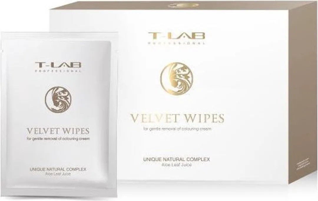 T-Lab Velvet Wipes 30st