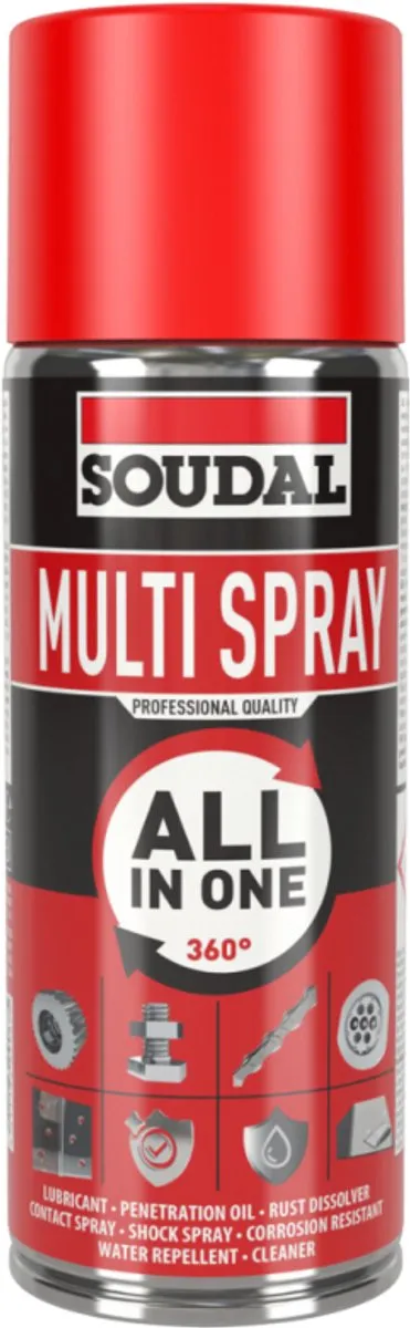 Soudal Multi Spray 400ml - 6 Stuks