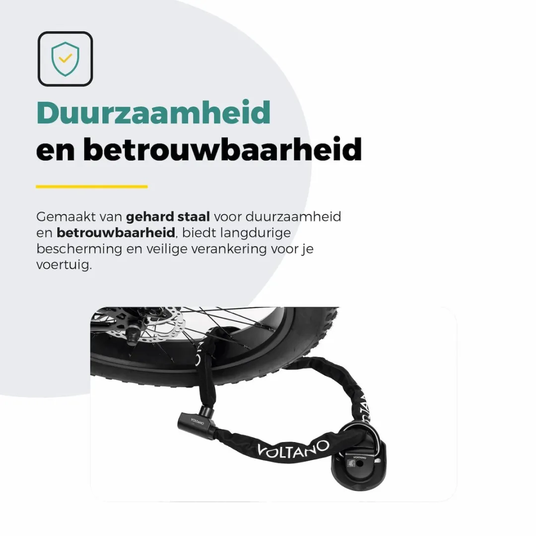 Voltano ART4 Lockpoint Pro Muuranker - Zwart