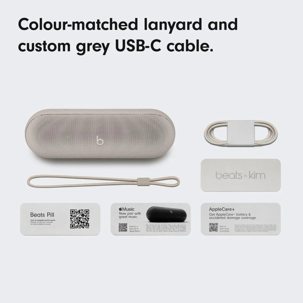 Apple Beats Pill MW463ZM/A Draadloze Bluetooth-speaker - Lichtgrijs