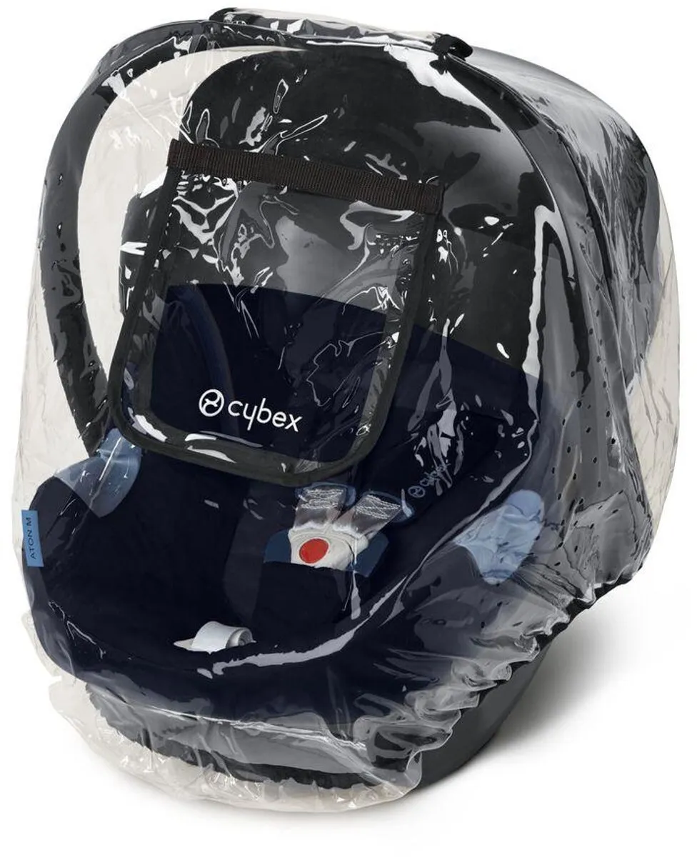 Cybex Aton Cloud T Regenhoes - Transparant