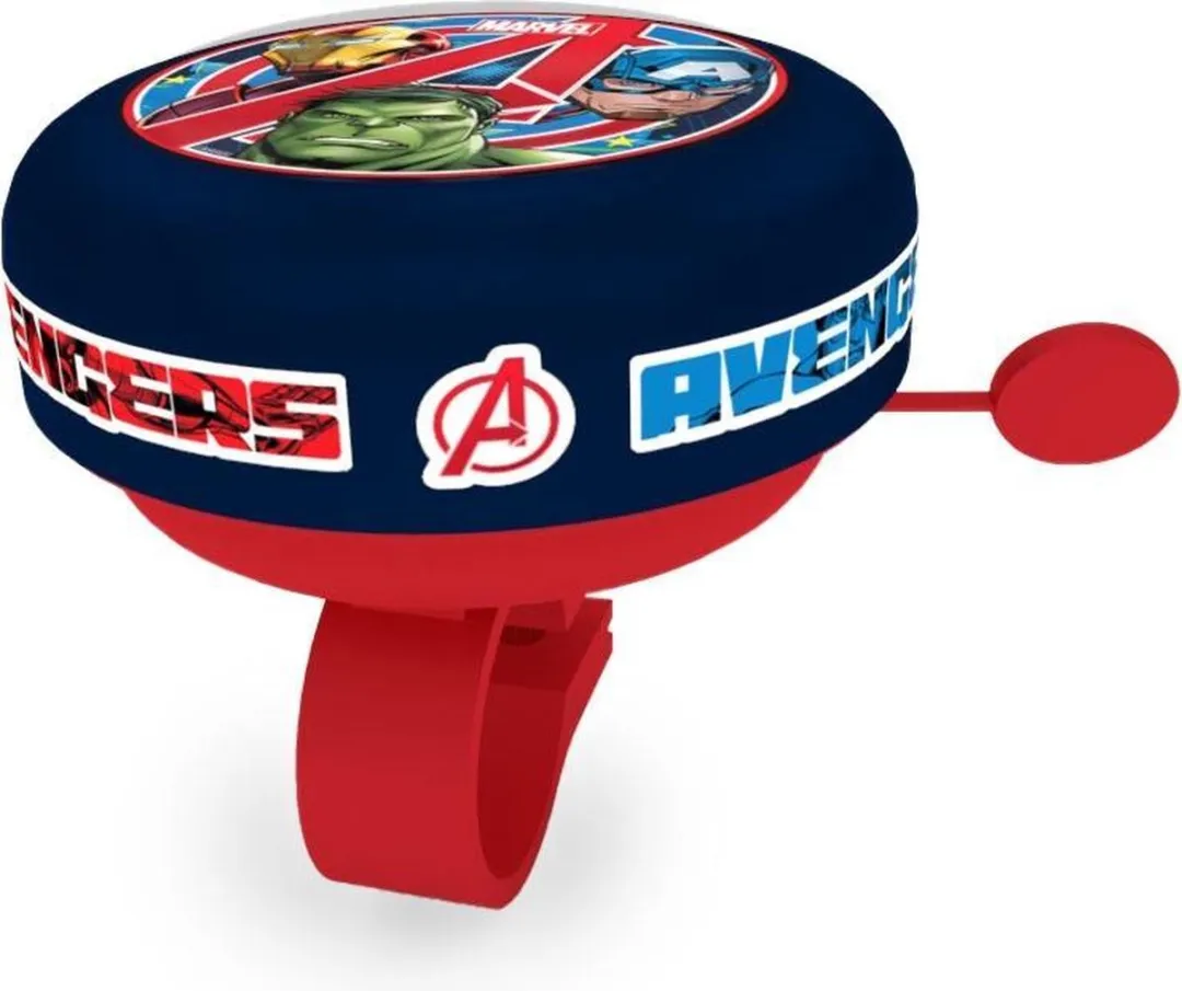 Marvel Avengers Fietsbel 55mm - Donkerblauw/Rood
