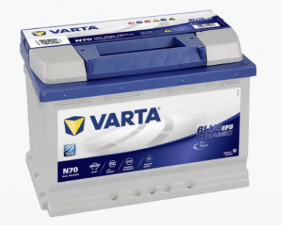 Varta 12V 70Ah N70 Autoaccu