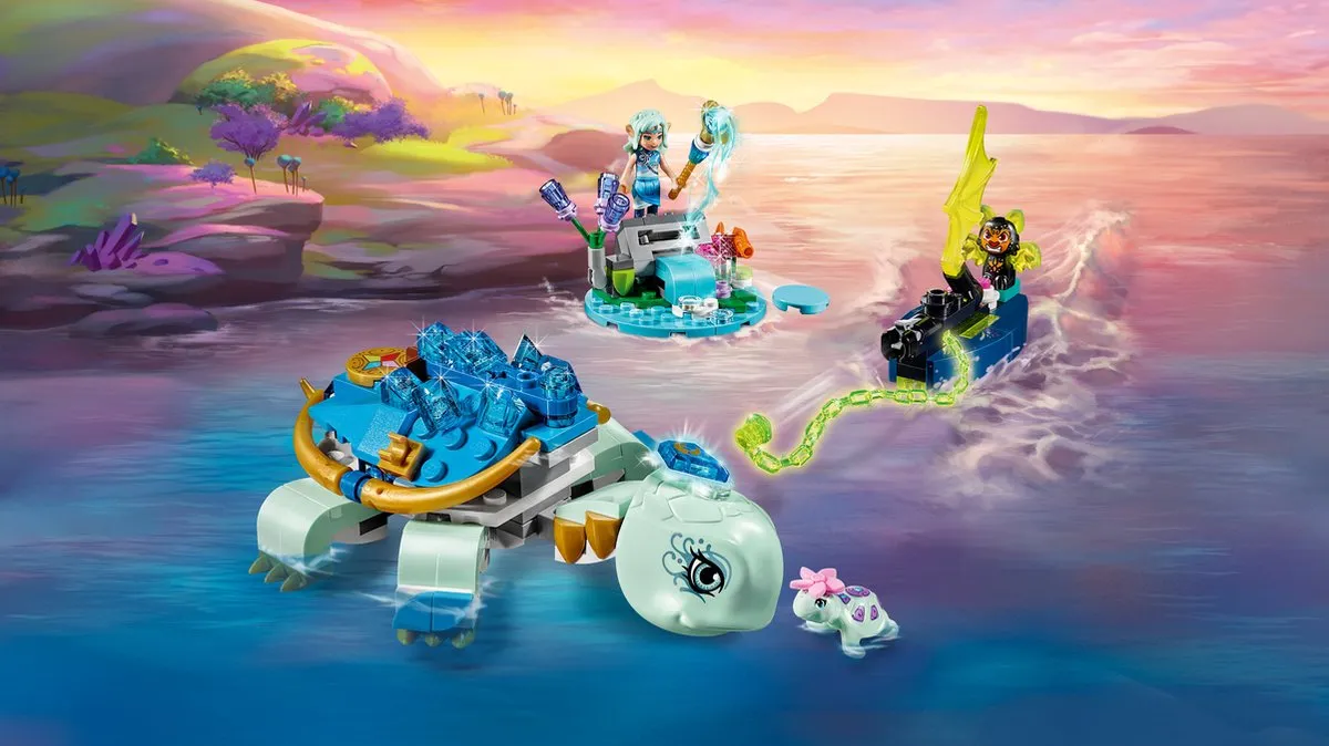 LEGO Elves Naida en Waterschildpadhinderlaag 41191 - 205 Stukken