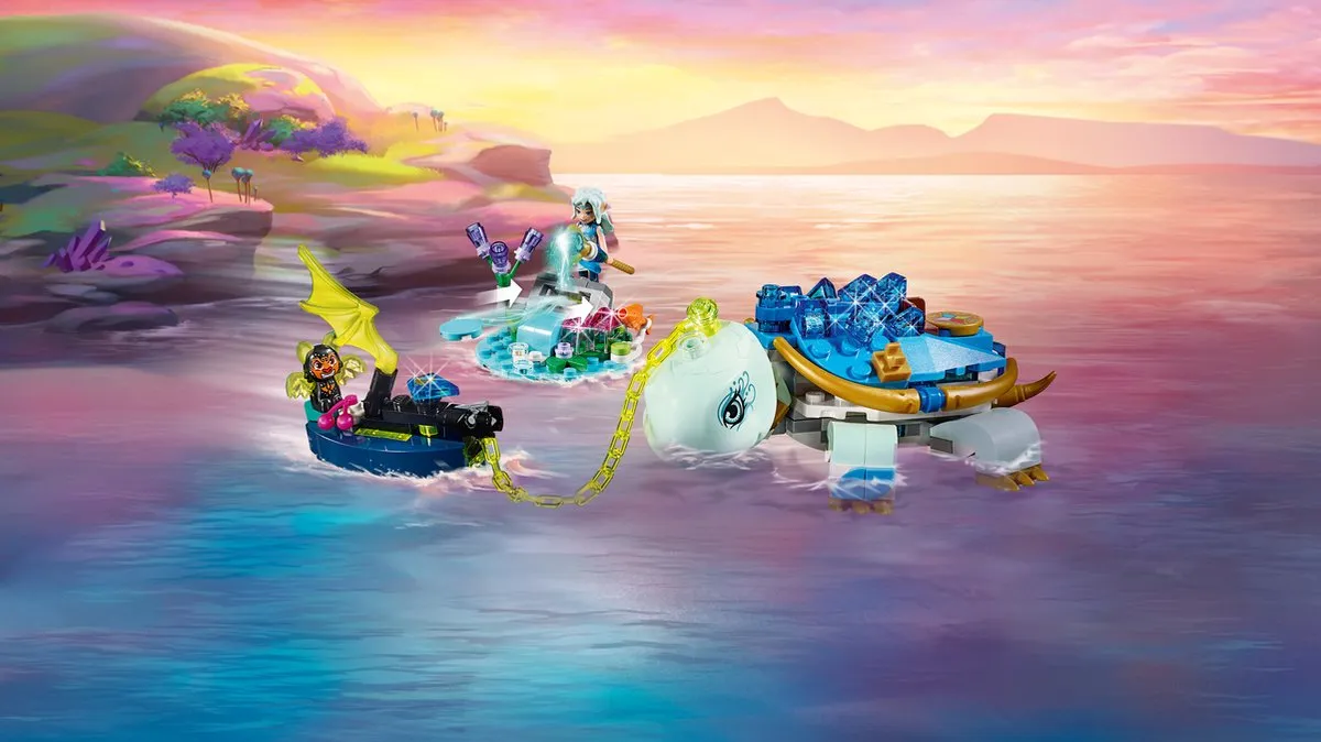 LEGO Elves Naida en Waterschildpadhinderlaag 41191 - 205 Stukken