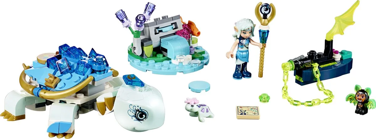 LEGO Elves Naida en Waterschildpadhinderlaag 41191 - 205 Stukken