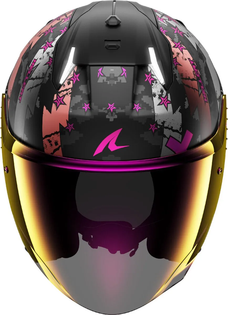Shark Skwal i3 Jet Hellcat Helm - XS - Mat Zwart