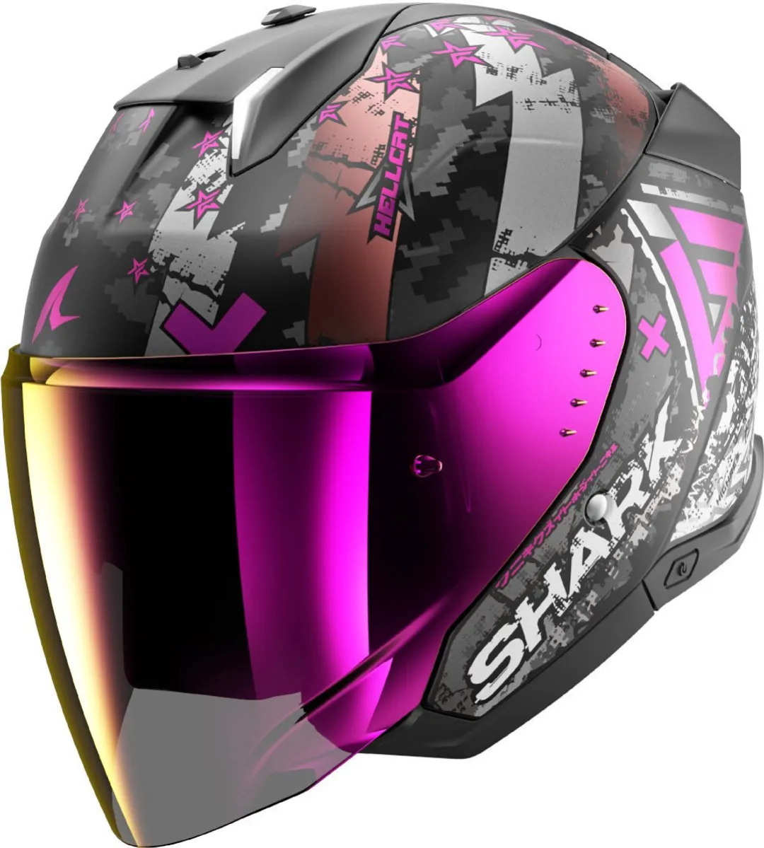 Shark Skwal i3 Jet Hellcat Helm