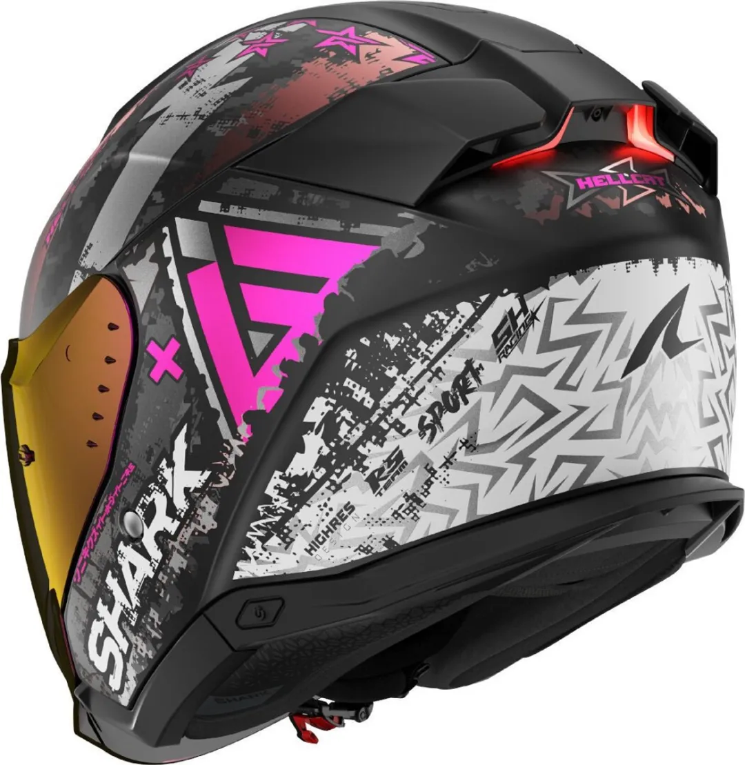 Shark Skwal i3 Jet Hellcat Helm - XS - Mat Zwart