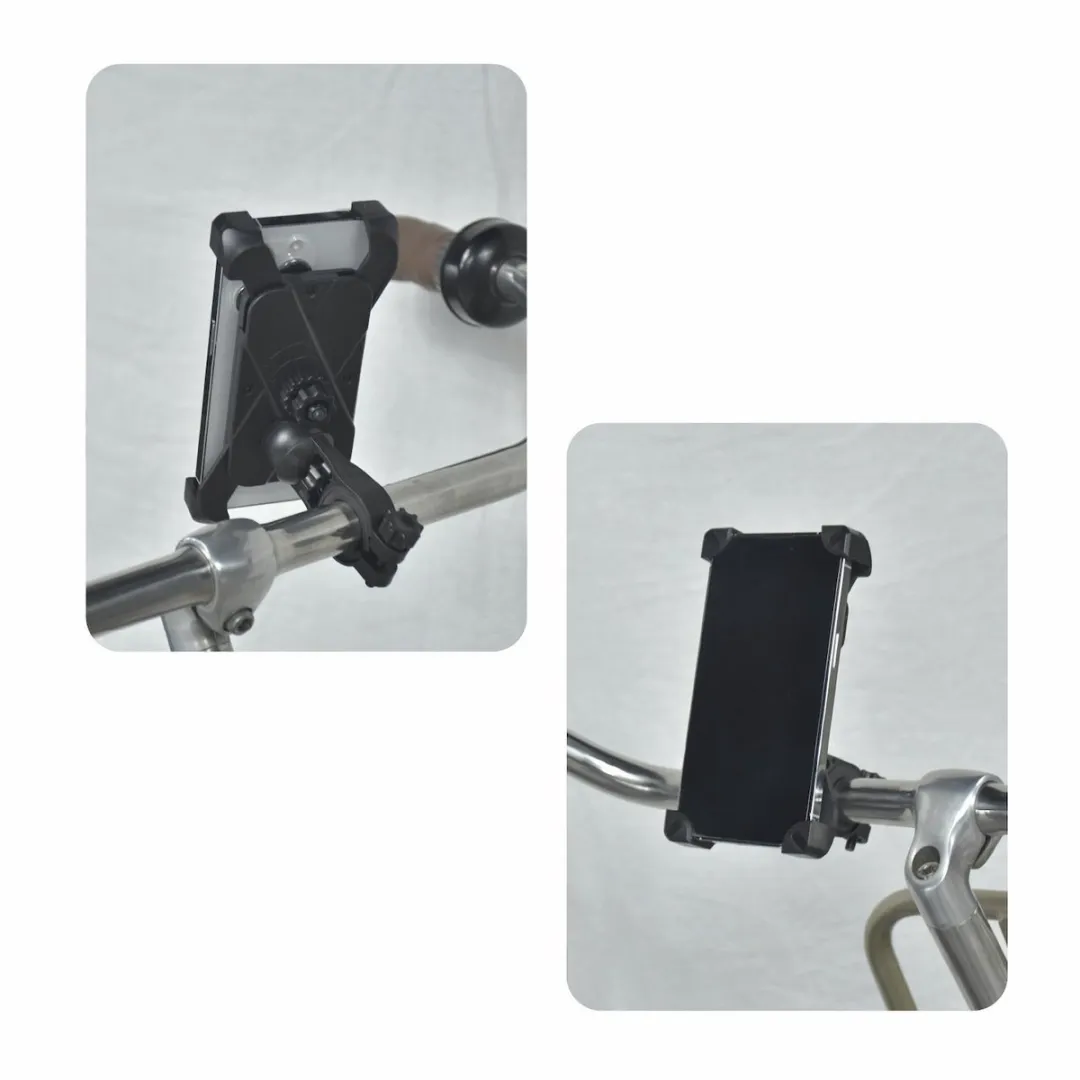 Voltano Telefoonhouder Fiets 360° - Zwart - UIW781