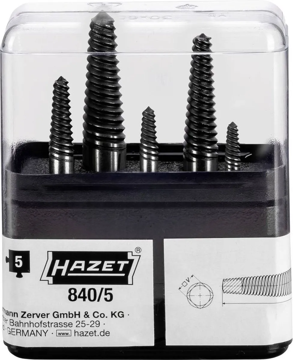 Hazet Boutuitdraaierset M3-M18 - afbeelding 6 van 6
