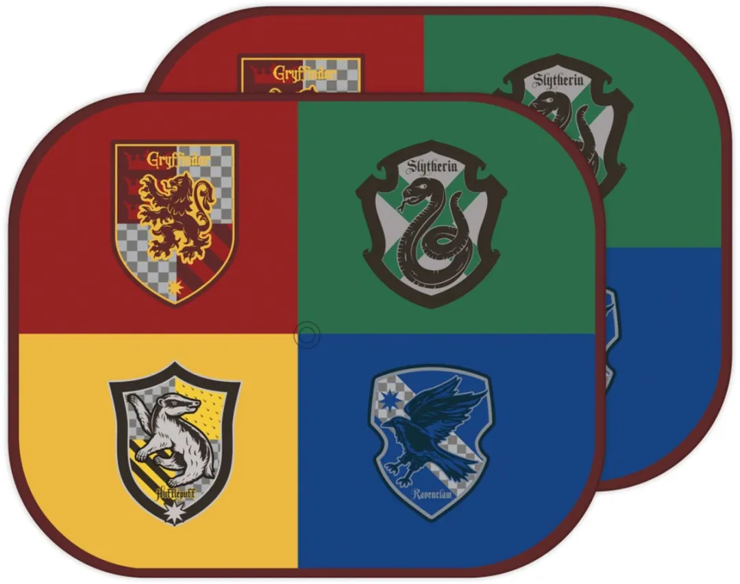 Harry Potter Huizen Zonnescherm 2 Stuks