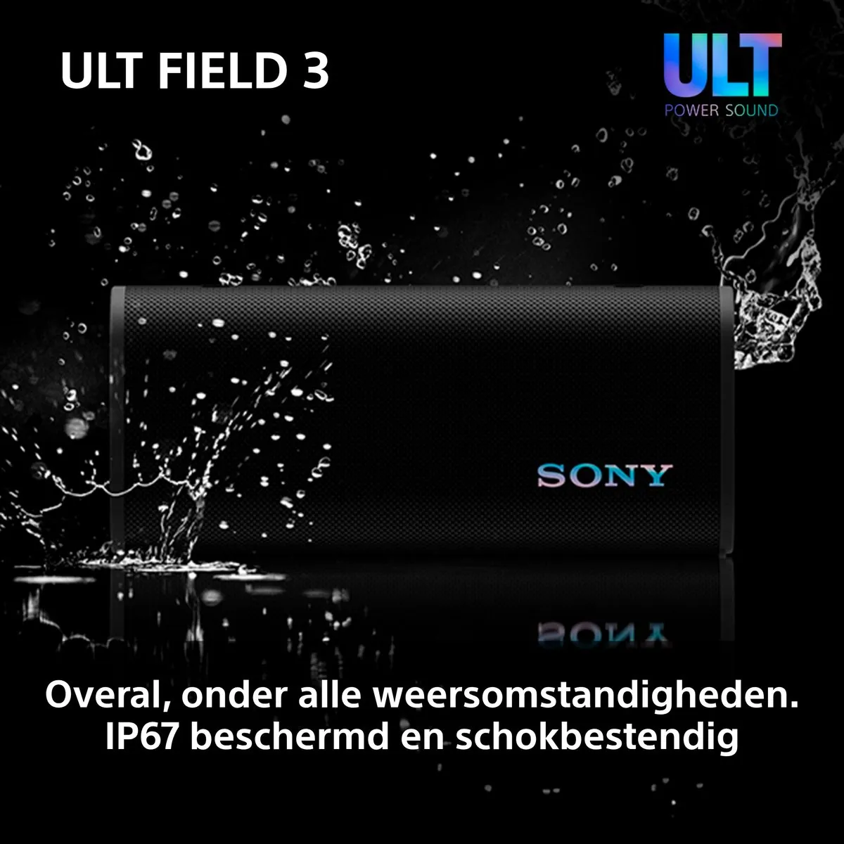Sony ULT Field 3 Bluetooth Speaker - Zwart - afbeelding 6 van 6