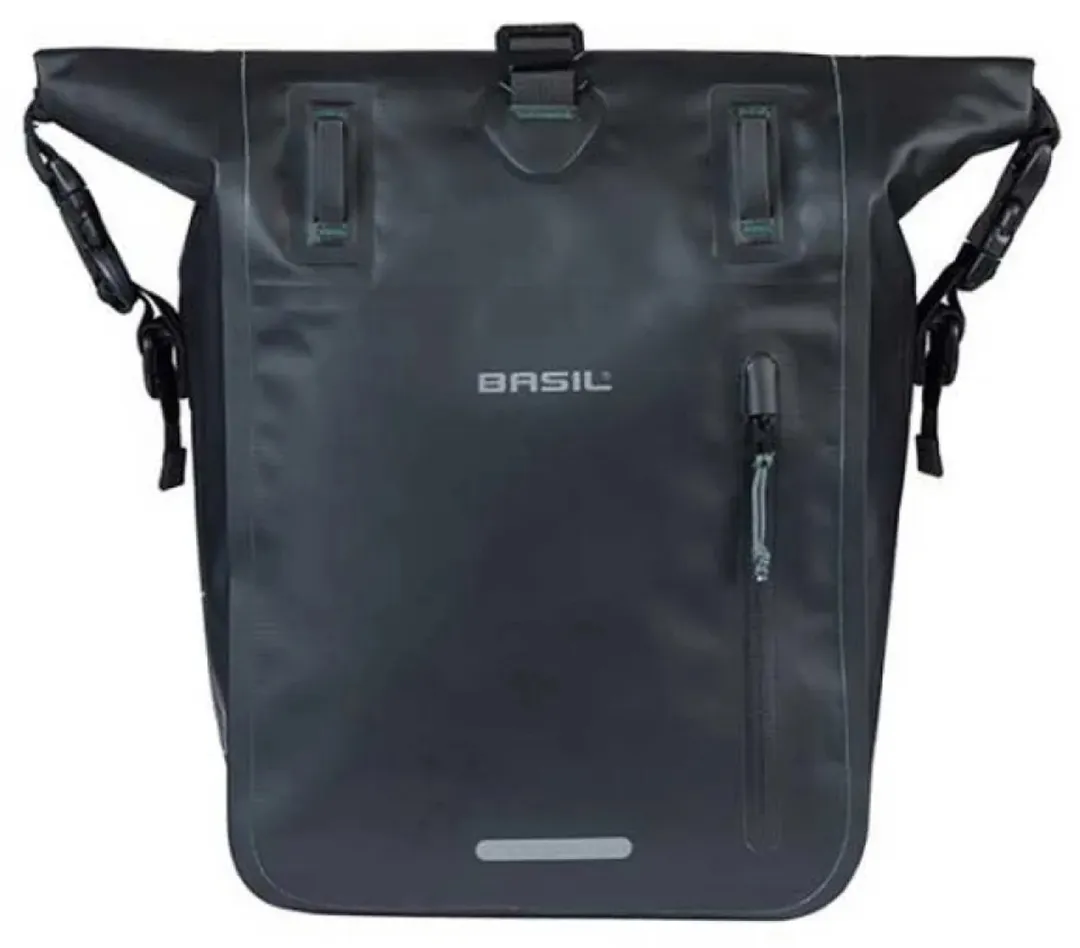 Basil Rivo Enkele Fietstas 15L - Zwart