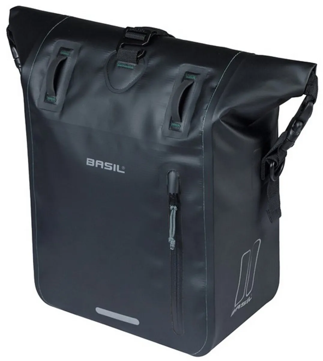 Basil Rivo Enkele Fietstas 15L - Zwart