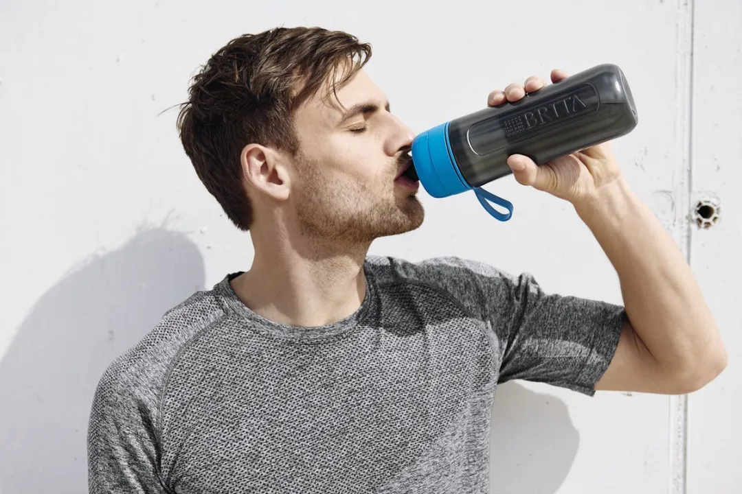 BRITA fill&go Active Waterfilterfles 0,6L - Blauw