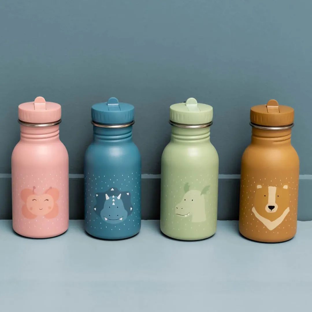 Trixie MrDragon RVS Waterfles 350ml - Groen - Lekvrij - afbeelding 3 van 6