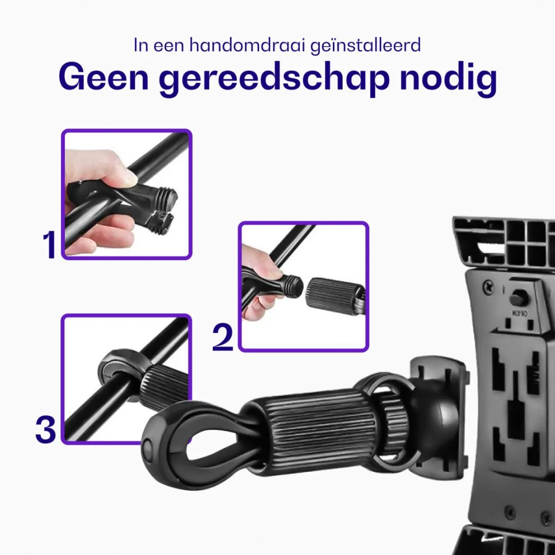 Buddi Universele Hometrainer Houder - 360° Draaibaar - 20 Inch - Zwart