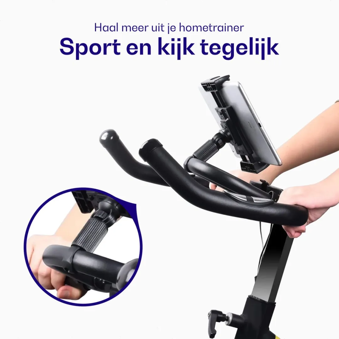 Buddi Universele Hometrainer Houder - 360° Draaibaar - 20 Inch - Zwart - afbeelding 6 van 6