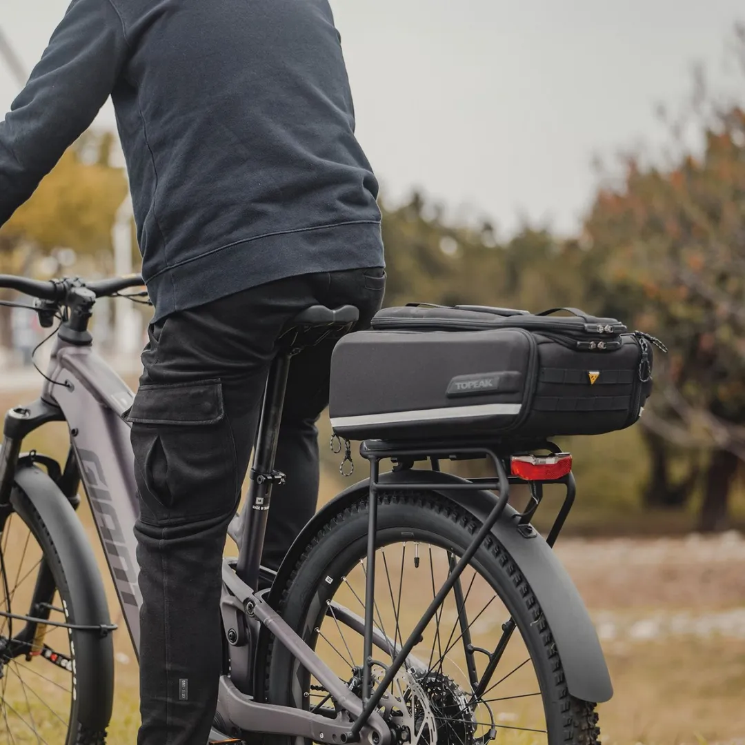 Topeak Omi Quicktrack Bagagedrager 120-160mm - Zilver