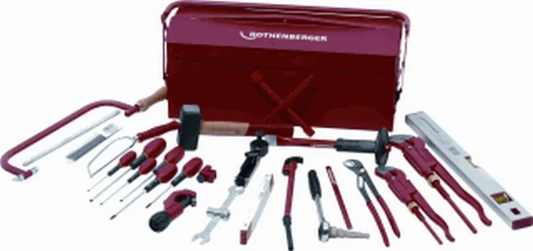 Rothenberger Sanitair Leerlingset 50-delig - Rode gereedschapskist
